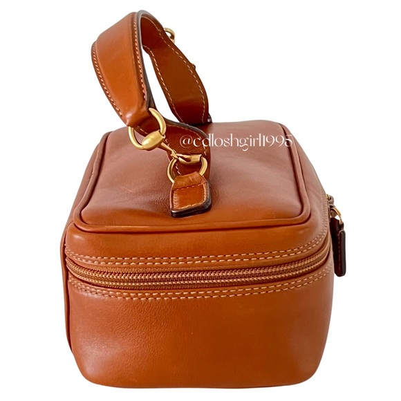 Gucci by Tom Ford mid 90s Horsebit Vanity makeup leather case tan with horsebit - Picture 9 of 16